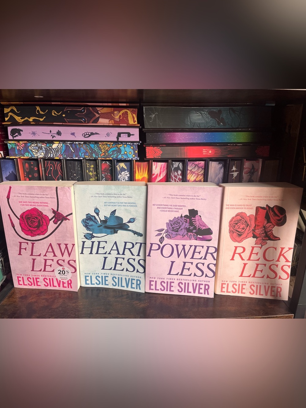 Elsie Silver series bundle: Flawless, Heartless, Powerless, Reckless